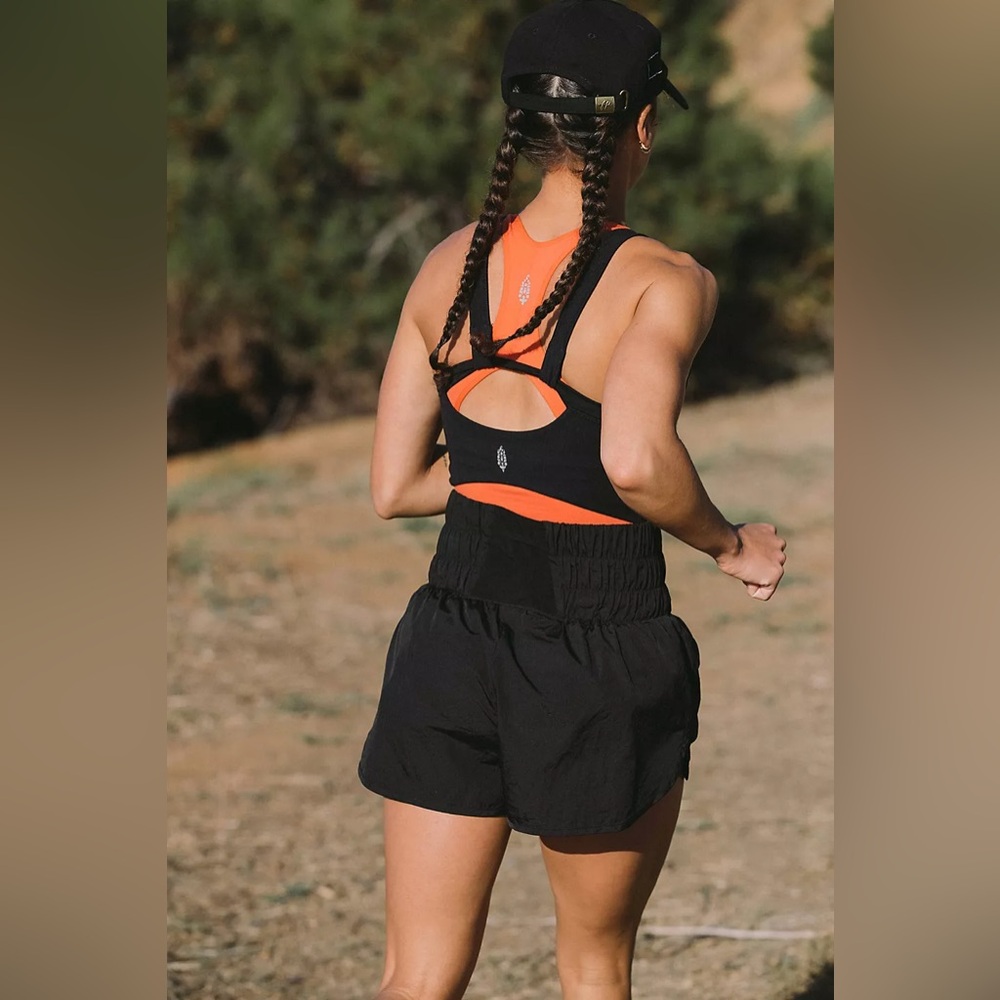 FP movement workout romper, exercise romper